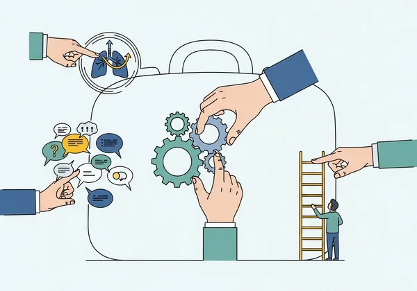 มือประกอบชุดเครื่องมือ CBT สำหรับการจัดการความวิตกกังวล