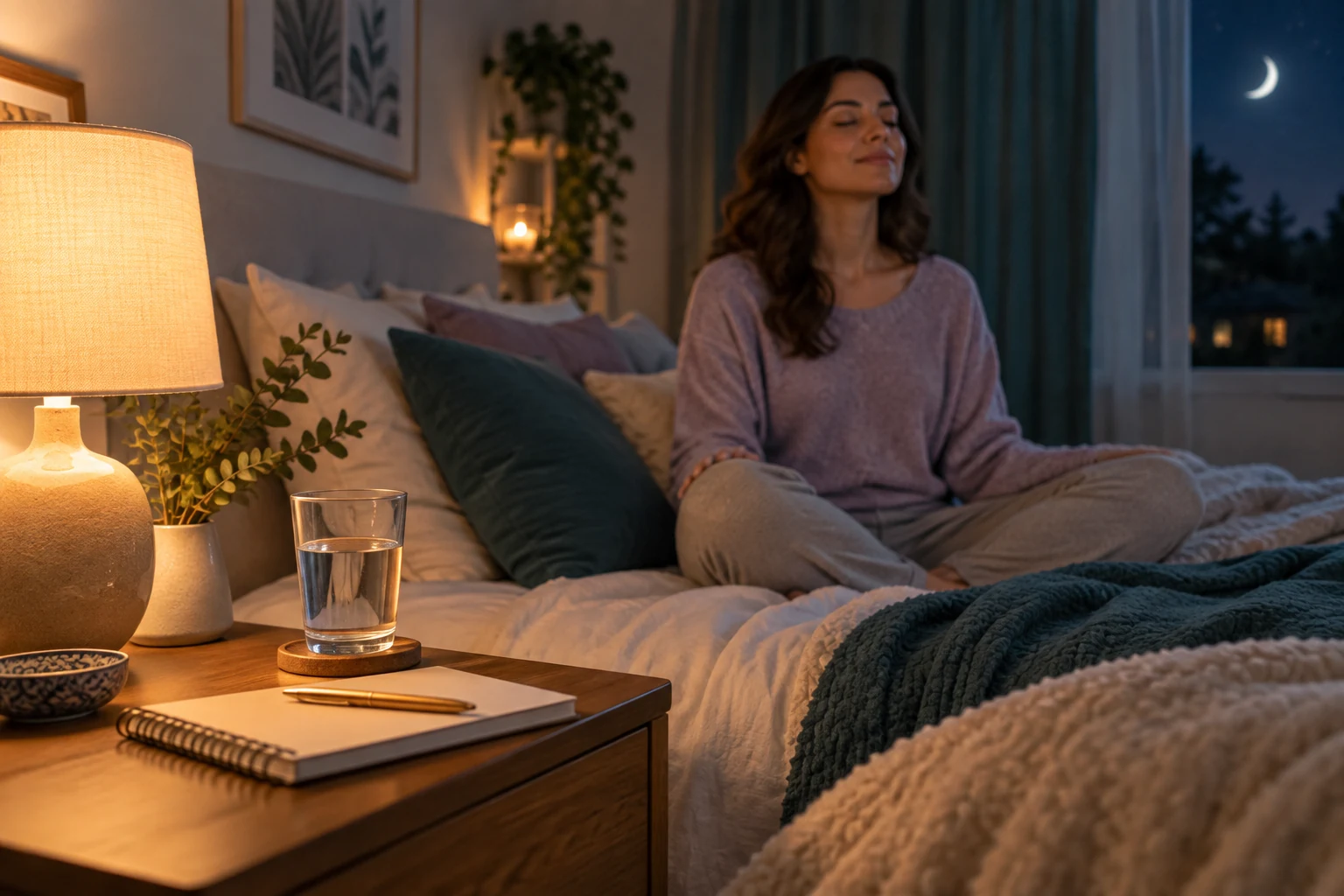Night anxiety routine